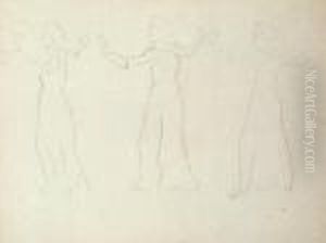 Blick Ins Unendliche by Ferdinand Hodler