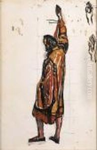 Schworender (zur Einmutigkeit) by Ferdinand Hodler