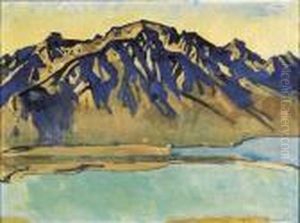 Le Grammont by Ferdinand Hodler