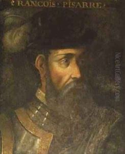 Portrait of Francisco Pizarro 1478-1541 Spanish conqueror of Peru
