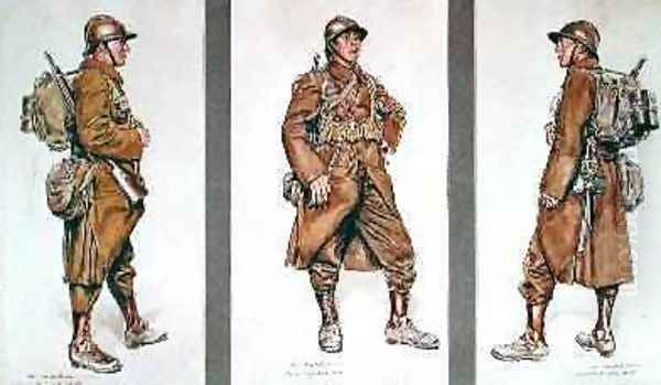 Belgian Soldiers July 1916 - view 1