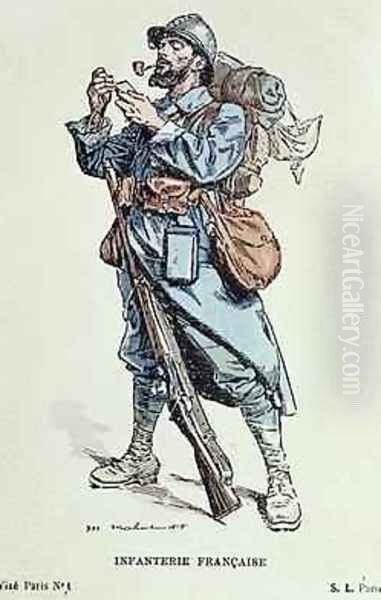 A Poilu from the French Infantry 1915 - view 1