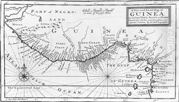A New and Exact Map of Guinea from A New and Accurate Description of the Coast of Guinea - view 1