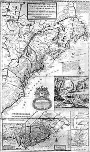 Map of the Dominions of Great Britain in North America 1711 by Hermann Moll