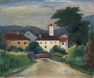 Tessiner Landschaft by Carl Hofer