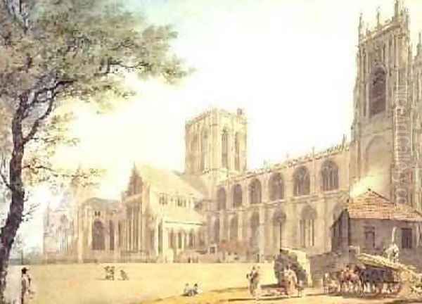 York Minster from the North West 1794 - view 1