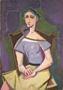 Sitzende Dame Sitzende Dame
