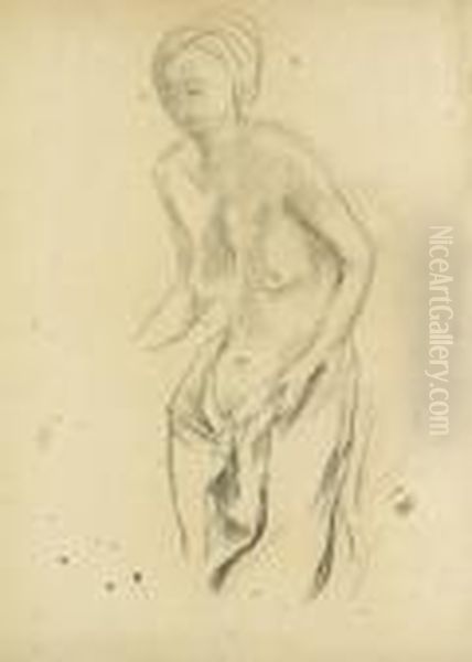 Stehender Weiblicher Akt - view 1