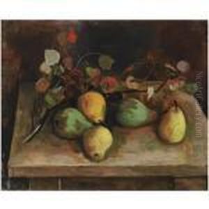 Stilleben Mit Birnen (still Life With Pears) by Carl Hofer