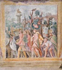 The Triumph of Caesar by Andrea Mantegna