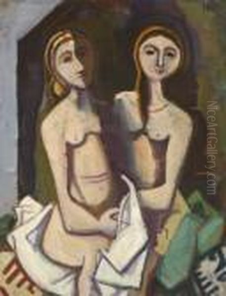 Zwei Sitzende Madchen.
1943 - view 1