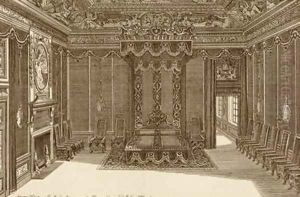 Design for a Bedchamber with a State Bed by Daniel the Elder Marot