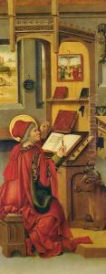 St Luke 1477 by Gabriel Malesskircher