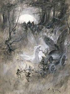 The Court of Faerie 1906 by Thomas Maybank