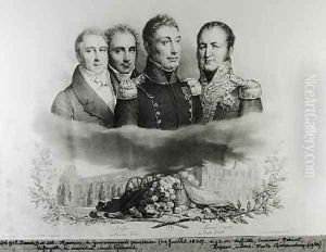 The Provisional Government of 29th July 1830 L to R Jacques Lafitte 1767-1844