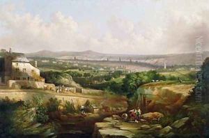 A View of Sheffield from Psalter Lane 1850