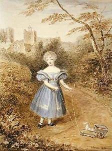 Mr Whitaker at the Age of Three 1833 by William I Moore