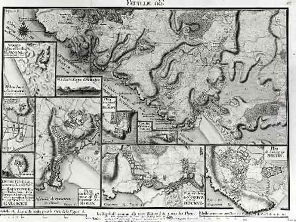 Map of Saintonge from Recueil des Plans de Saintonge - view 1