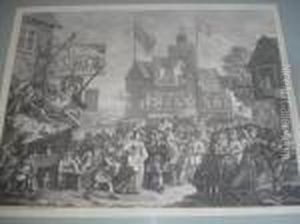 Southwark Fair by William Hogarth