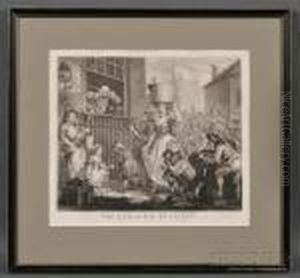 The Enraged Musician by William Hogarth