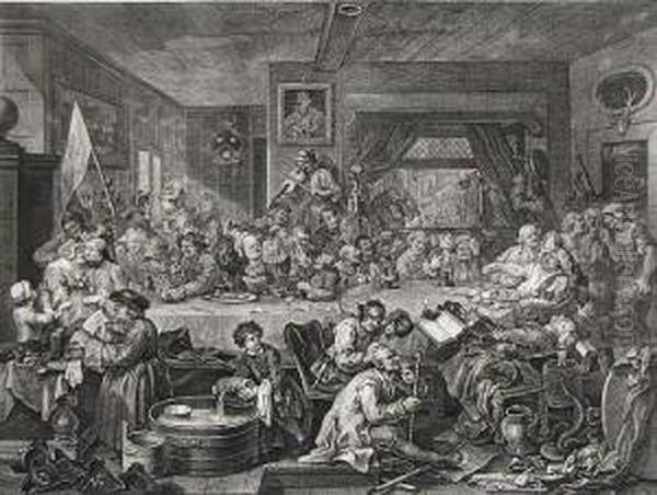 Four Prints Of An Election - view 1