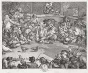 The Cockpit by William Hogarth