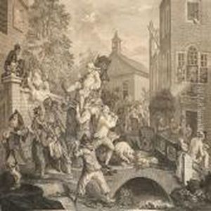 Chairing The Members by William Hogarth