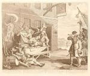 Pl. Ii, The Invasion by William Hogarth