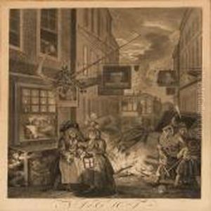 "night" by William Hogarth