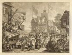 "southwark Fair" by William Hogarth