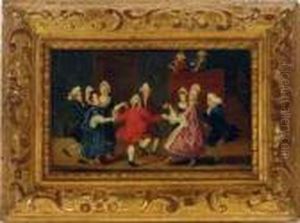 A Festive Dance by William Hogarth