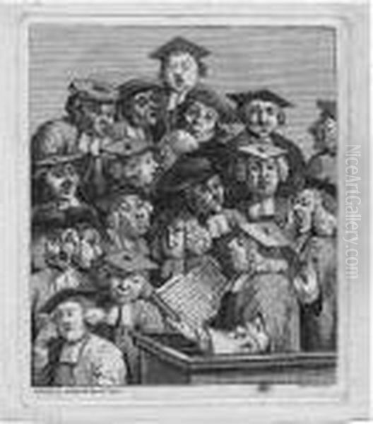 Scholars At A Lecture - view 1