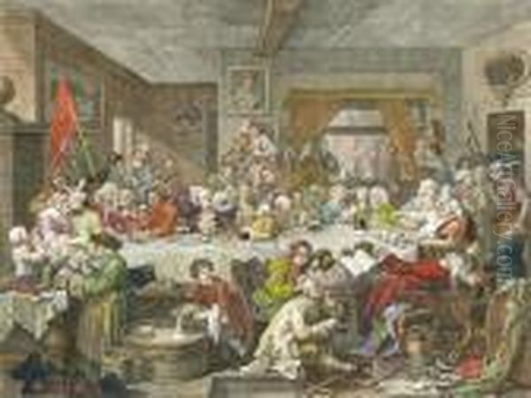 Four Prints Of An Election - view 1