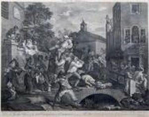 Chairing The Members by William Hogarth
