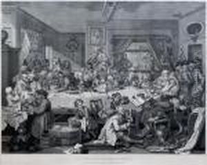 Election Entertainment by William Hogarth