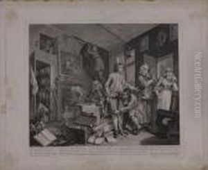 The Rake's Progress by William Hogarth