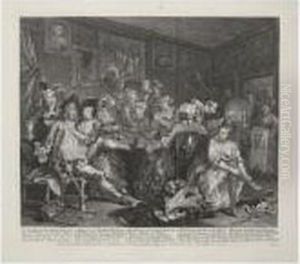 A Rare Collection Of Engravings And Etchings By And After Williamhogarth by William Hogarth