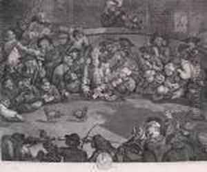 Royal Sport Pit Ticket by William Hogarth