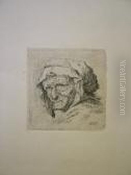 Study Of An Old Woman - view 1