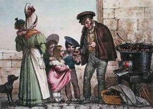 The Little Chestnut Connoisseurs 1810-20 by Jean Henri Marlet