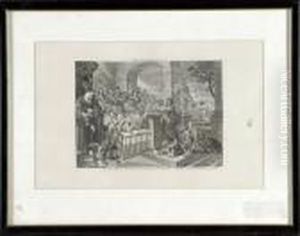 Paul Before Felix by William Hogarth