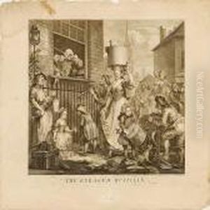 The Enraged Musician by William Hogarth
