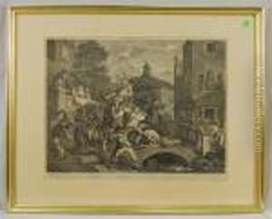 Chairing The Member by William Hogarth