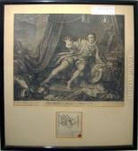 Mr Garrick In The Character Of Richard Iii by William Hogarth