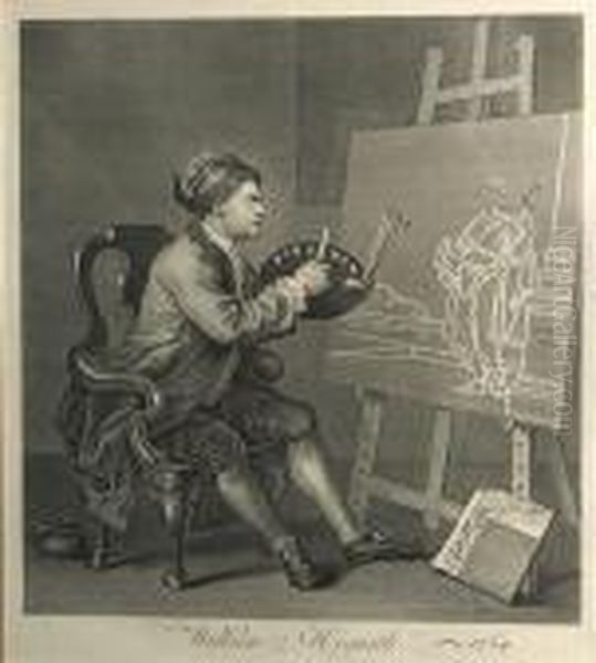 Painting The Comic Muse - view 1