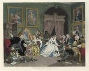 Marriage-a-la-mode, By T.cook by William Hogarth