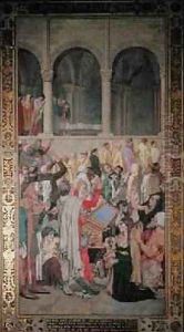 The Miracle of St Genevieve 1883 by Theodore Pierre Nicolas Maillot