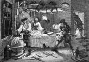 Hudibras And Sidrophel by William Hogarth