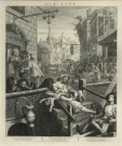 Beer Street; Gin Lane by William Hogarth