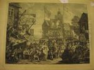 Southwark Fair by William Hogarth